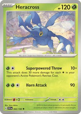 Heracross card from SV01: Scarlet & Violet Base Set