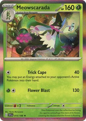 Meowscarada - 015/198 card from SV01: Scarlet & Violet Base Set