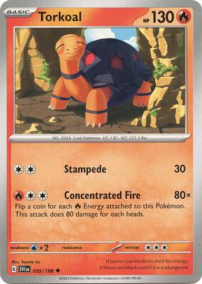 Torkoal card from SV01: Scarlet & Violet Base Set