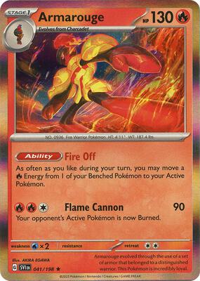 Armarouge - 041/198 card from SV01: Scarlet & Violet Base Set
