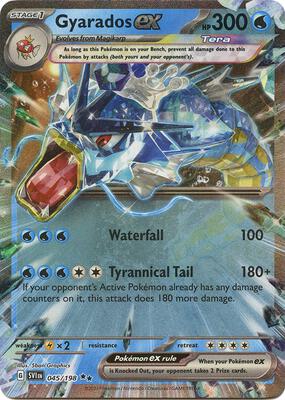 Gyarados ex - 045/198 card from SV01: Scarlet & Violet Base Set