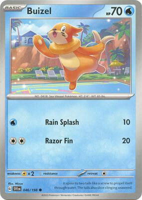 Buizel card from SV01: Scarlet & Violet Base Set