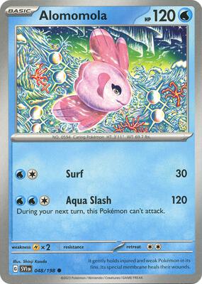 Alomomola card from SV01: Scarlet & Violet Base Set