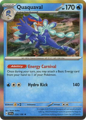 Quaquaval card from SV01: Scarlet & Violet Base Set
