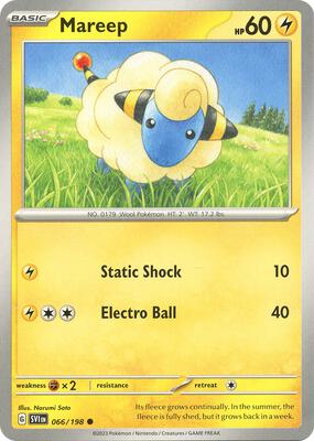 Mareep card from SV01: Scarlet & Violet Base Set