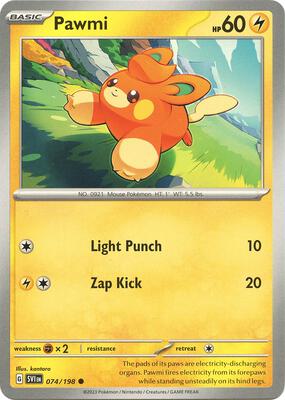 Pawmi - 074/198 card from SV01: Scarlet & Violet Base Set