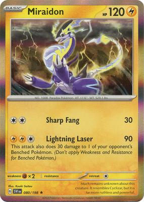 Miraidon card from SV01: Scarlet & Violet Base Set