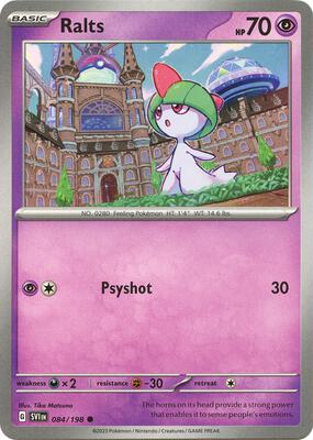 Ralts - 084/198 card from SV01: Scarlet & Violet Base Set