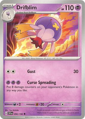 Drifblim card from SV01: Scarlet & Violet Base Set