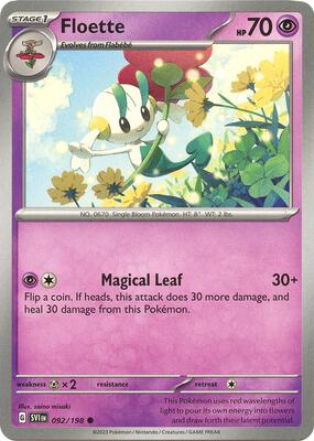 Floette card from SV01: Scarlet & Violet Base Set
