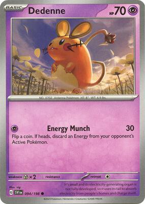 Dedenne - 094/198 card from SV01: Scarlet & Violet Base Set