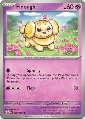Fidough - 098/198 card from SV01: Scarlet & Violet Base Set
