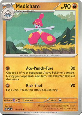 Medicham - 111/198 card from SV01: Scarlet & Violet Base Set