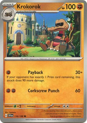 Krokorok card from SV01: Scarlet & Violet Base Set