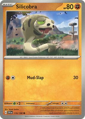 Silicobra card from SV01: Scarlet & Violet Base Set