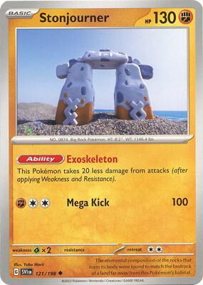 Stonjourner card from SV01: Scarlet & Violet Base Set
