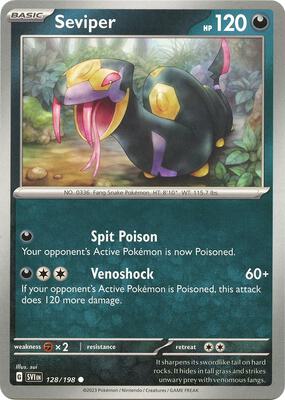 Seviper card from SV01: Scarlet & Violet Base Set