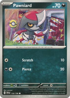 Pawniard card from SV01: Scarlet & Violet Base Set