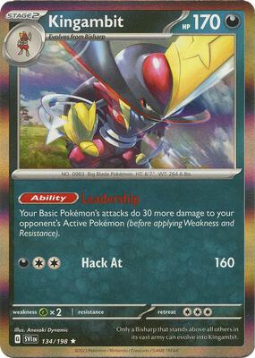 Kingambit - 134/198 card from SV01: Scarlet & Violet Base Set