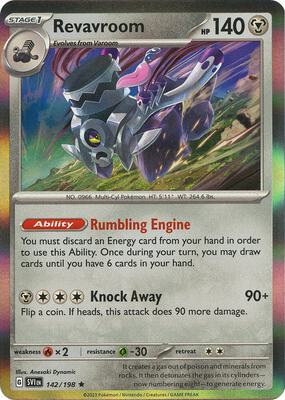 Revavroom card from SV01: Scarlet & Violet Base Set