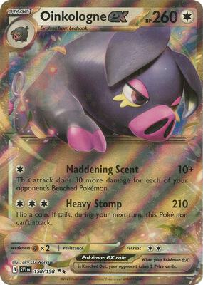 Oinkologne ex - 158/198 card from SV01: Scarlet & Violet Base Set