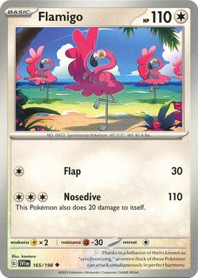 Flamigo card from SV01: Scarlet & Violet Base Set