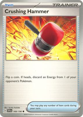 Crushing Hammer card from SV01: Scarlet & Violet Base Set