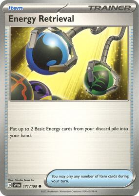 Energy Retrieval card from SV01: Scarlet & Violet Base Set