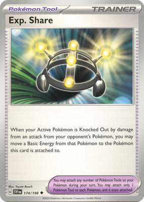 Exp. Share card from SV01: Scarlet & Violet Base Set
