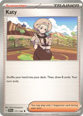 Katy - 177/198 card from SV01: Scarlet & Violet Base Set