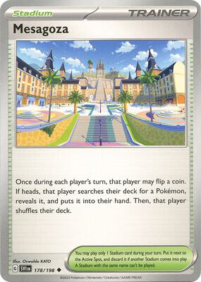 Mesagoza - 178/198 card from SV01: Scarlet & Violet Base Set
