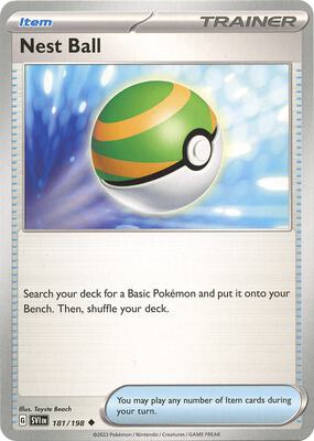 Nest Ball - 181/198 card from SV01: Scarlet & Violet Base Set