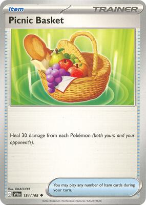Picnic Basket card from SV01: Scarlet & Violet Base Set