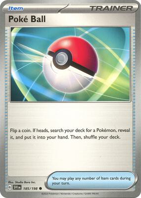 Poke Ball card from SV01: Scarlet & Violet Base Set