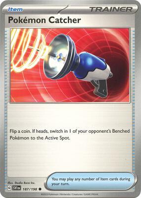 Pokemon Catcher card from SV01: Scarlet & Violet Base Set