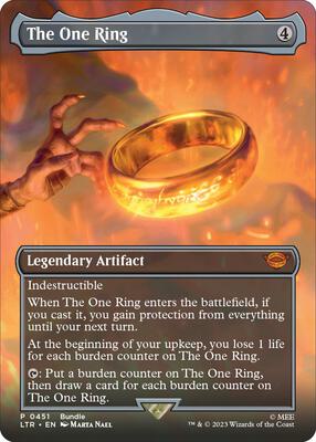The One Ring (Borderless) (LTR Bundle) card from Unique and Miscellaneous Promos