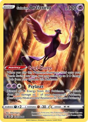Galarian Articuno - SWSH282 card from SWSH: Sword & Shield Promo Cards