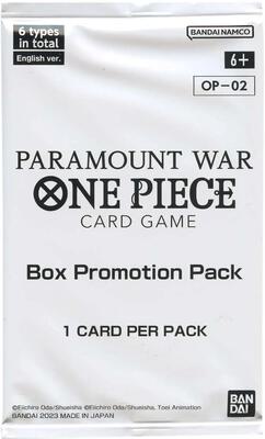 Box Promotion Pack card from Paramount War