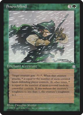 Snowblind card from Ice Age