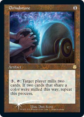 Grindstone card from Judge Promos
