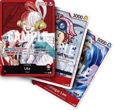 One Piece Film Red Uta Promo Pack card from One Piece Promotion Cards