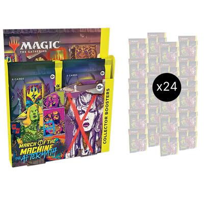 March of the Machine: The Aftermath - Collector Booster Display Master Case card from March of the Machine: The Aftermath