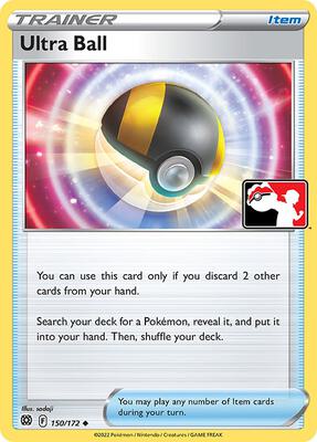 Ultra Ball - 150/172 card from Prize Pack Series Cards