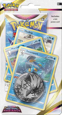 Astral Radiance Premium Checklane Blister [Swampert] card from SWSH10: Astral Radiance