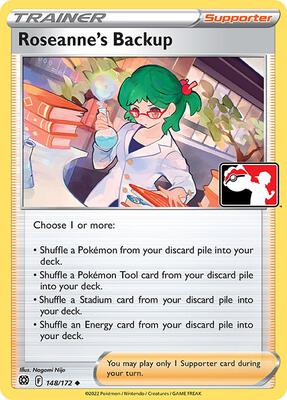 Roseanne's Backup - 148/172 card from Prize Pack Series Cards