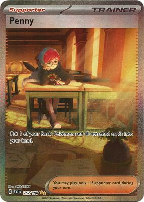 Penny - 252/198 card from SV01: Scarlet & Violet Base Set