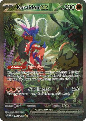 Koraidon ex - 247/198 card from SV01: Scarlet & Violet Base Set