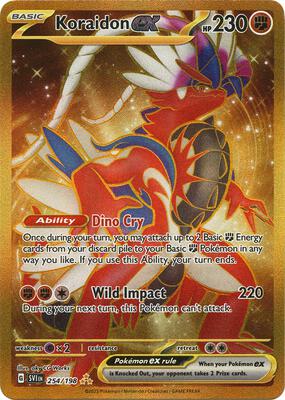 Koraidon ex - 254/198 card from SV01: Scarlet & Violet Base Set