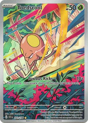 Toedscool - 201/198 card from SV01: Scarlet & Violet Base Set