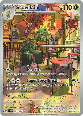 Scovillain - 202/198 card from SV01: Scarlet & Violet Base Set